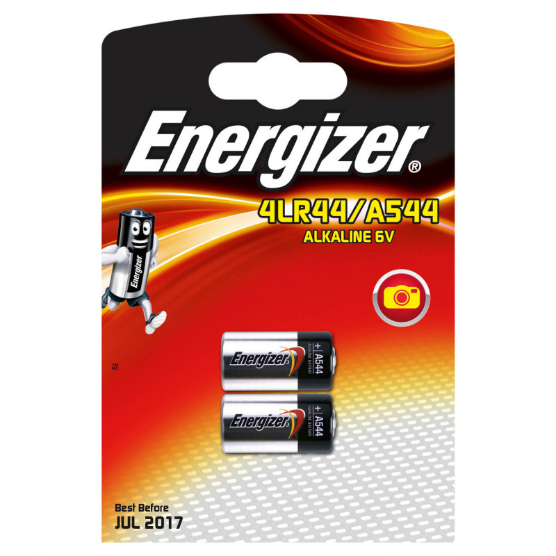 Produktbild för Batteri  4LR44/A544 Alkaline 2-pack