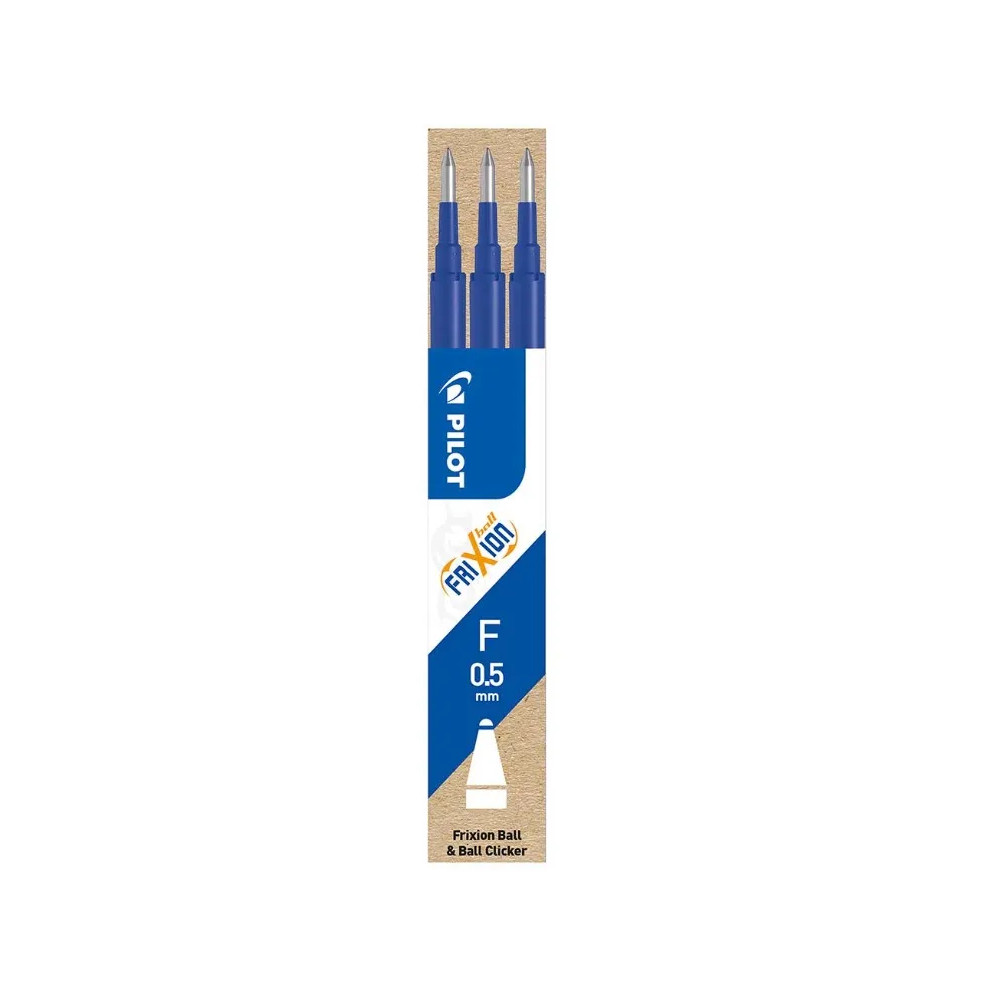 Produktbild för Refill Pilot Frixion Fine 0.5 mm blå