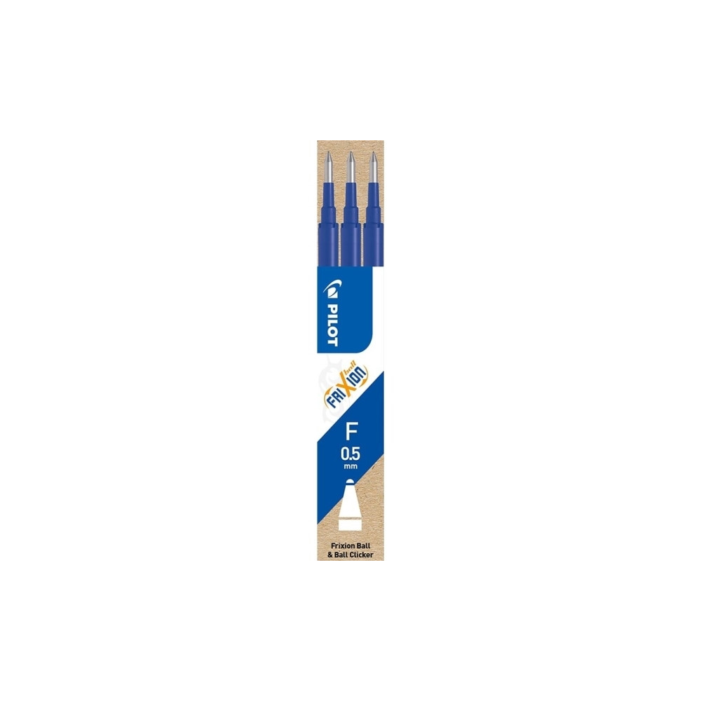 Produktbild för Refill Pilot Frixion Fine 0.5 mm blå