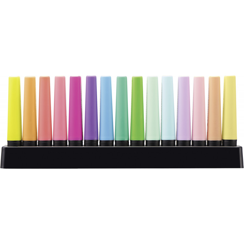 Produktbild för STABILO BOSS ORIGINAL märkpennor 15 styck Mejselspets Multifärg
