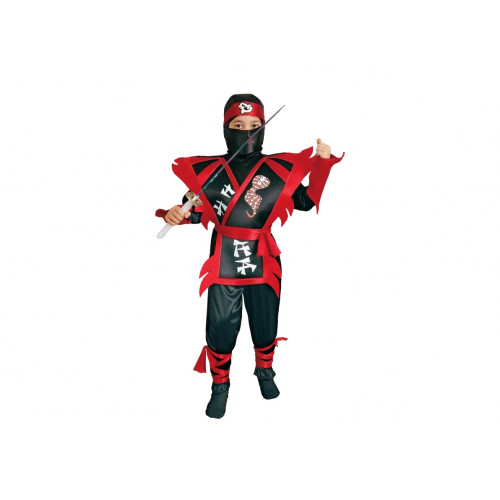 Ciao Kobra Ninja Deluxe-kostume (Heldragt med ben- og håndledsdek...