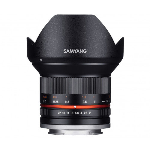 SAMYANG Samyang 12mm F2.0 NCS CS, SLR, 12/10, Vidvinkelobjektiv, 0,2...