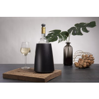 Produktbild för Vacu Vin Active Wine Cooler Elegant, Glasflaska, Vin, Svart,...