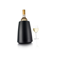 Produktbild för Vacu Vin Active Wine Cooler Elegant, Glasflaska, Vin, Svart,...