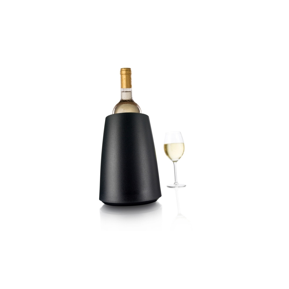 Produktbild för Vacu Vin Active Wine Cooler Elegant, Glasflaska, Vin, Svart,...