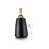 Produktbild för Vacu Vin Active Wine Cooler Elegant, Glasflaska, Vin, Svart,...
