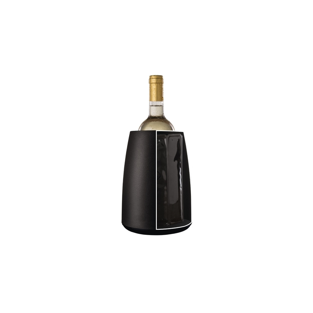 Produktbild för Vacu Vin Active Wine Cooler Elegant, Glasflaska, Vin, Svart,...