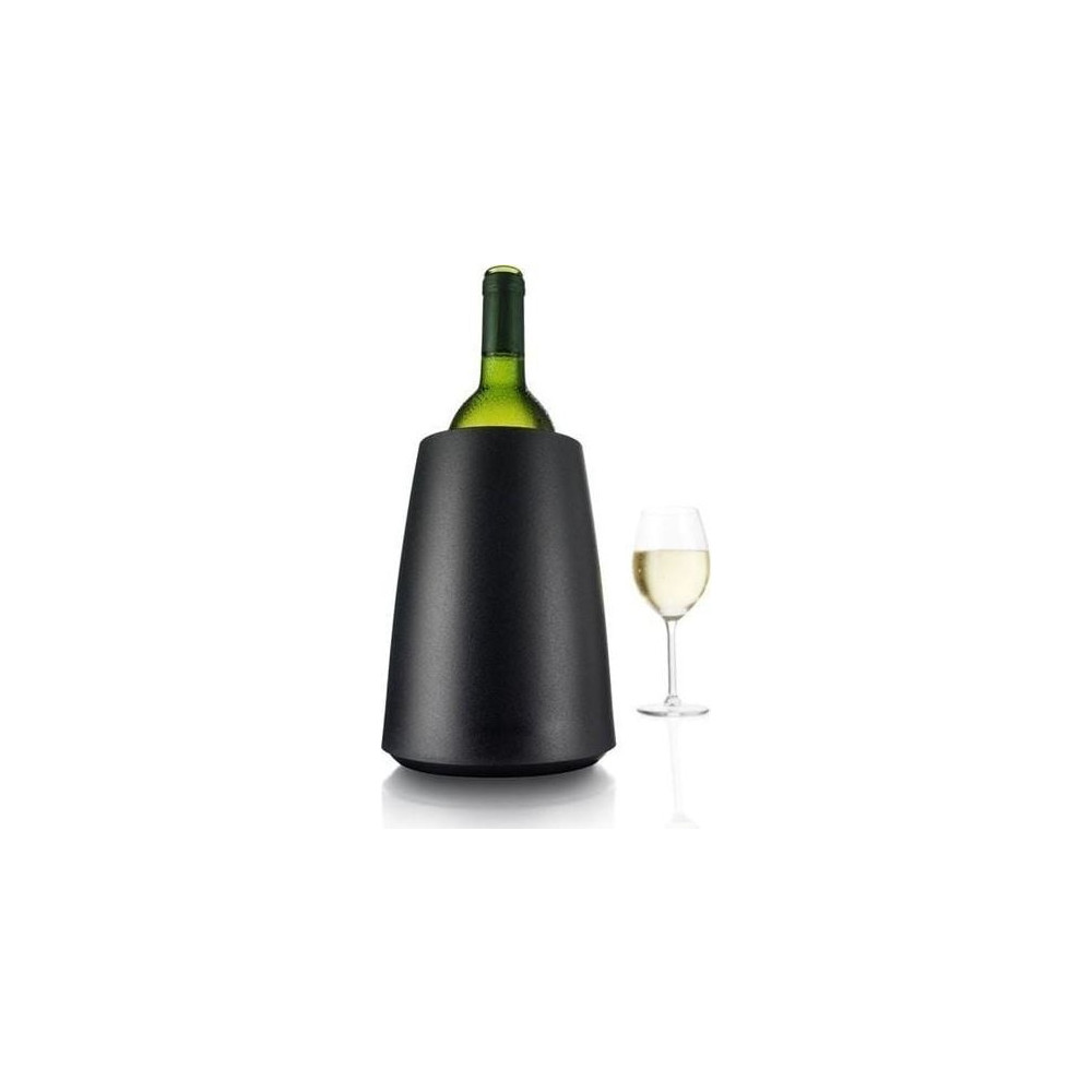 Produktbild för Vacu Vin Active Wine Cooler Elegant, Glasflaska, Vin, Svart,...