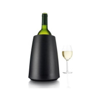 Produktbild för Vacu Vin Active Wine Cooler Elegant, Glasflaska, Vin, Svart,...