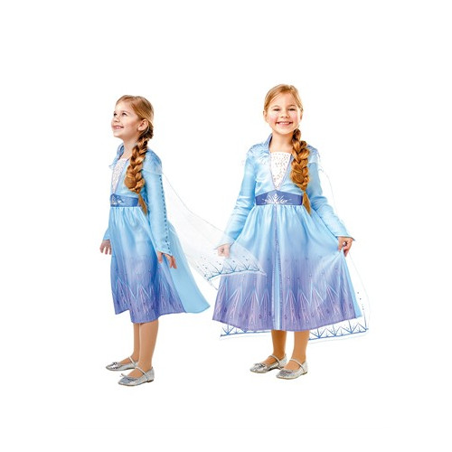 Rubies Disney Frost 2 ELSA Kjole Udklædningstøj (3-9 år)(Str. 104/S...