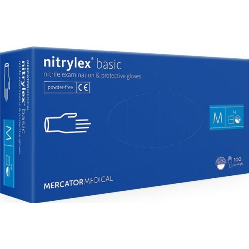 MercatorMedical Mercator Medical Nitrile gloves powder free nitrylex basic b...