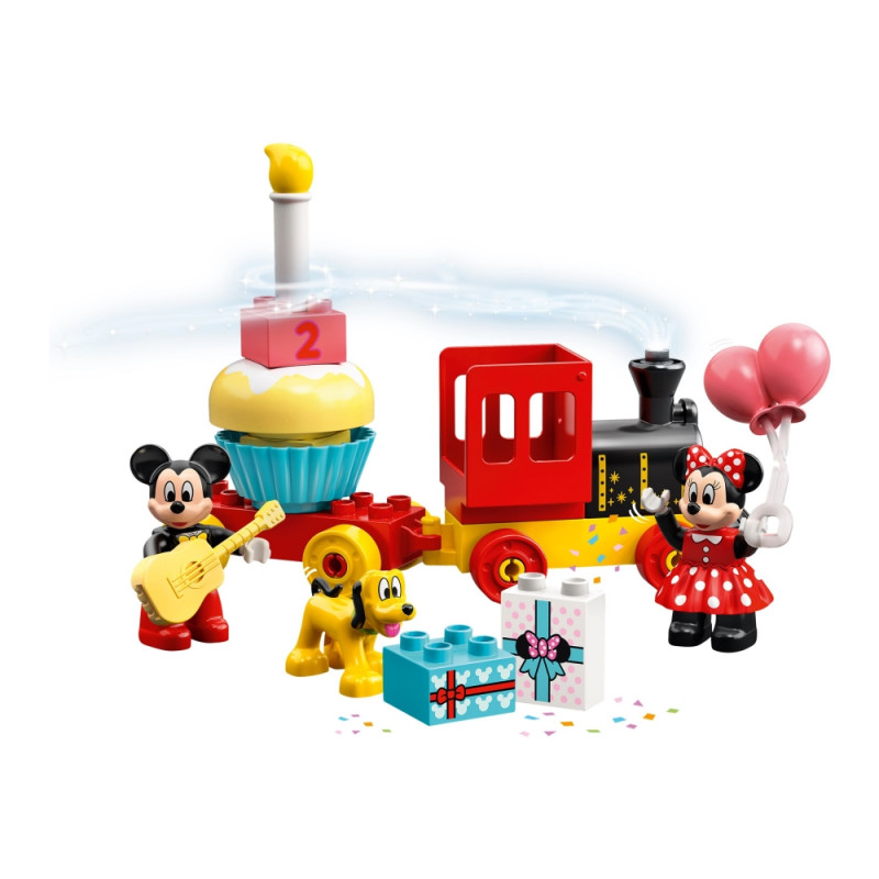 Produktbild för LEGO DUPLO Disney ǀ Musse och Mimmis födelsedagståg