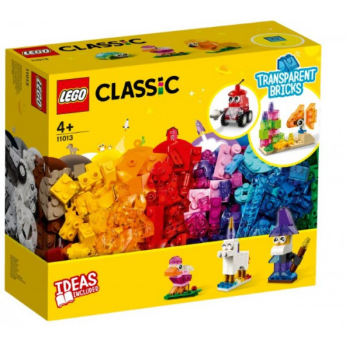 LEGO LEGO Classic Kreativa transparenta klossar