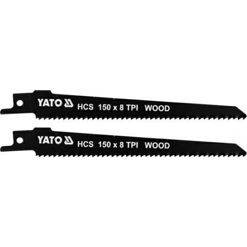 YATO YATO SAW BLADES FOR WOOD HCS150mm 8TPI 2pcs.