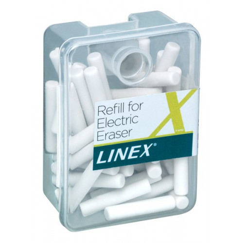 LINEX Linex Radiergummi 50 Stück, Vit