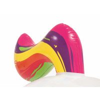 Miniatyr av produktbild för Bestway 41113 pool- och badmadrass Multifärg, Vit Vinyl Sittbadleksak