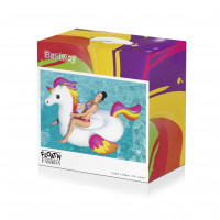 Miniatyr av produktbild för Bestway 41113 pool- och badmadrass Multifärg, Vit Vinyl Sittbadleksak