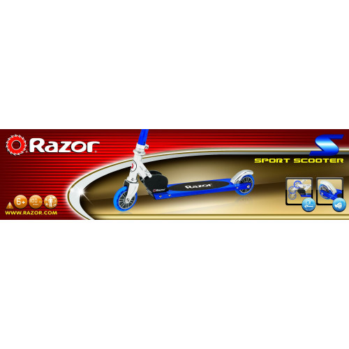 Razor Razor S Børn Klassisk scooter Sort, Blå