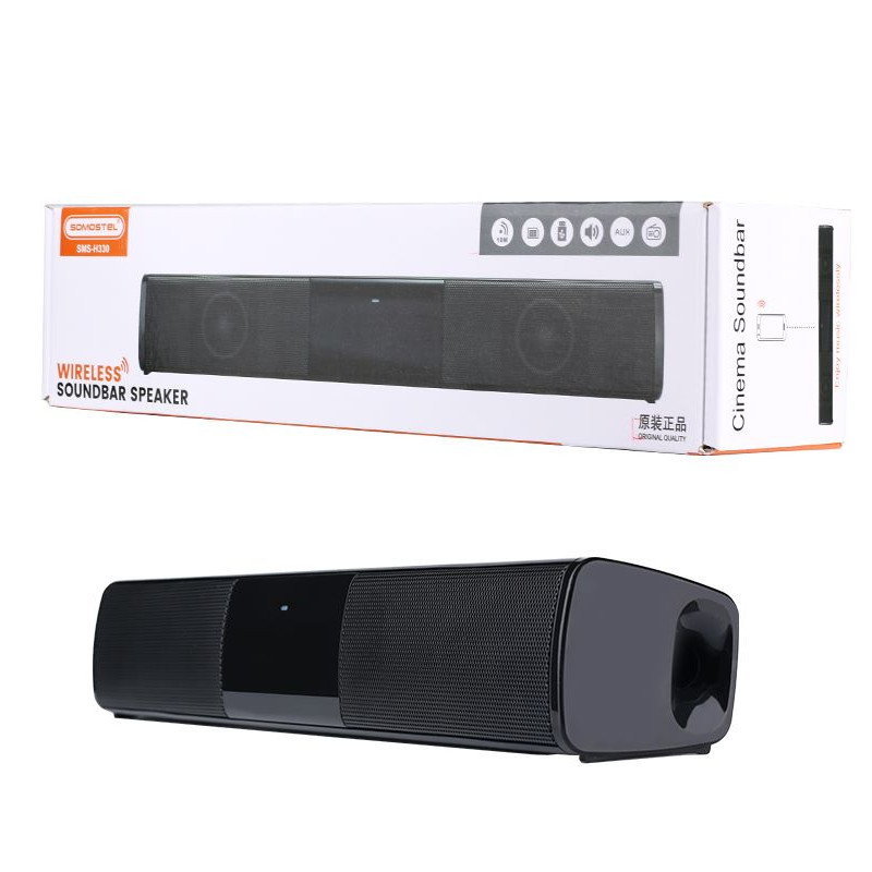 Produktbild för SOMOSTEL SMS-H330 Bärbar stereohögtalare Svart