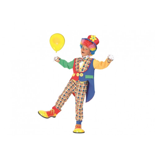 Ciao Flower Clown Costume (Jacket with fake shirt, bow tie, trous...
