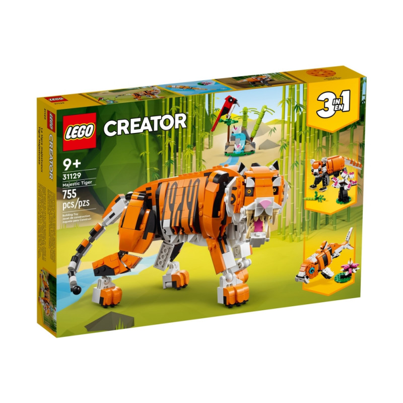 Produktbild för LEGO Creator 3-in-1 Creator 3-i-1 Majestätisk tiger