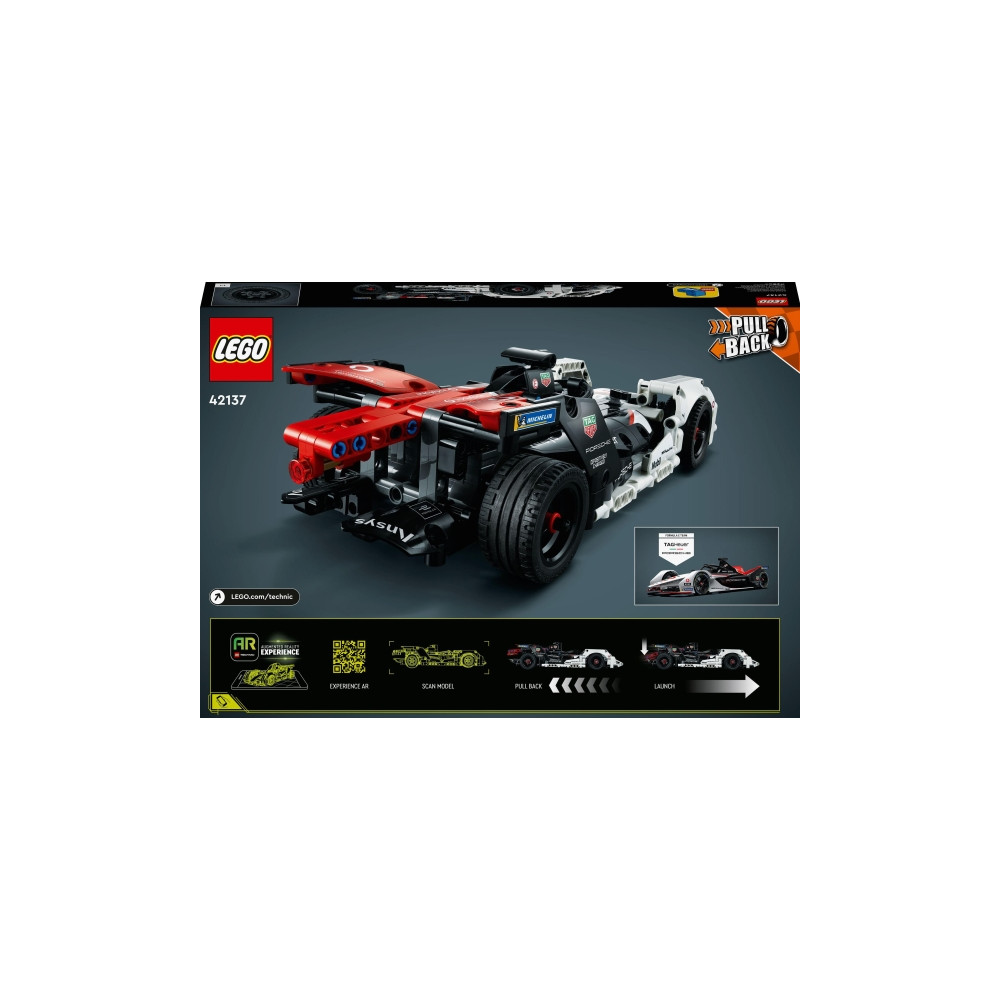 Produktbild för LEGO Technic 42137 - Formula E Porsche 99X, elektrisk - byggsats