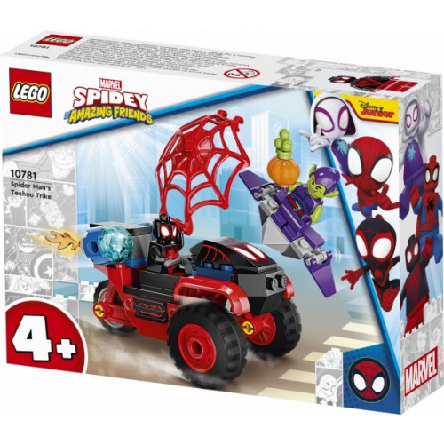 LEGO LEGO Marvel 10781 Miles Morales: Spider-Mans tekno-trike