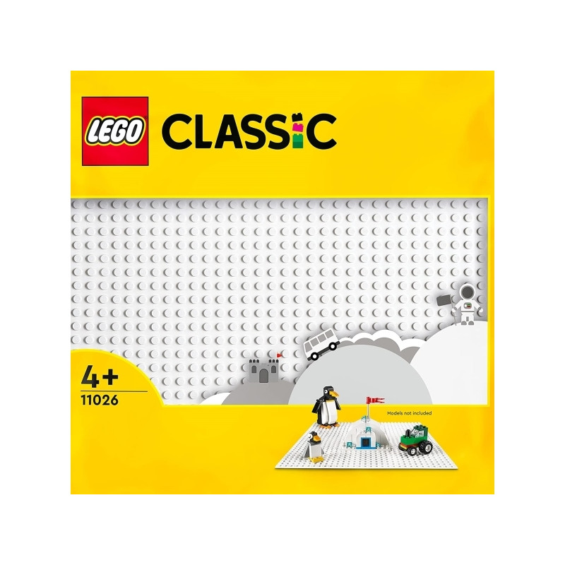 Produktbild för LEGO Classic Vit basplatta