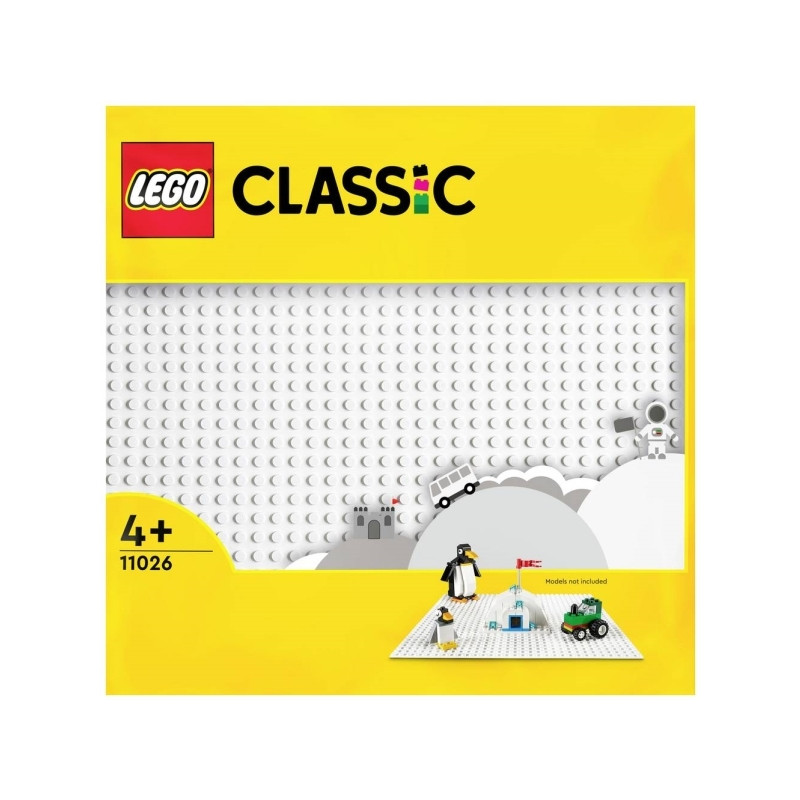 Produktbild för LEGO Classic Vit basplatta