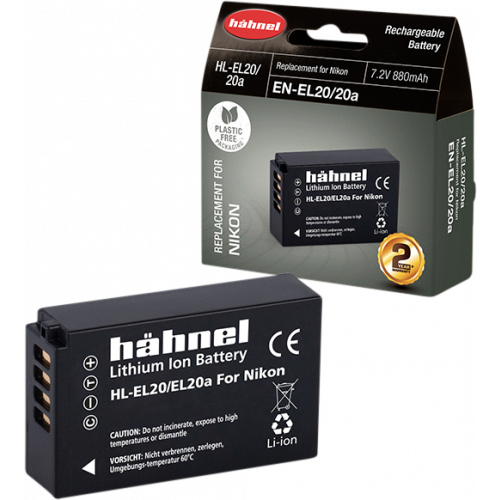 HÄHNEL Hähnel Battery Nikon HL-EL20/20A / EN-EL20/20a