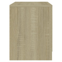 Produktbild för Sängbord 2 st sonoma-ek 45x34,5x44,5 cm konstruerat trä