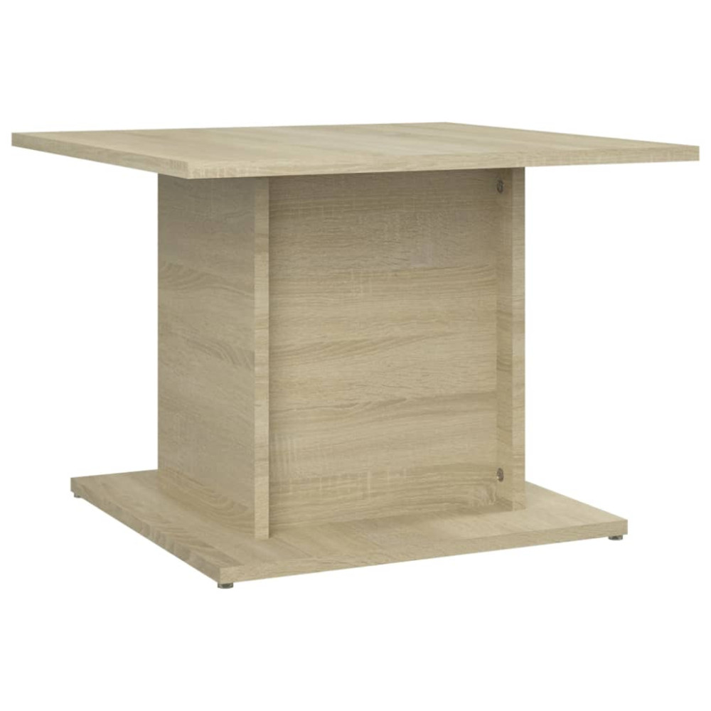 Produktbild för Soffbord sonoma-ek 55,5x55,5x40 cm konstruerat trä