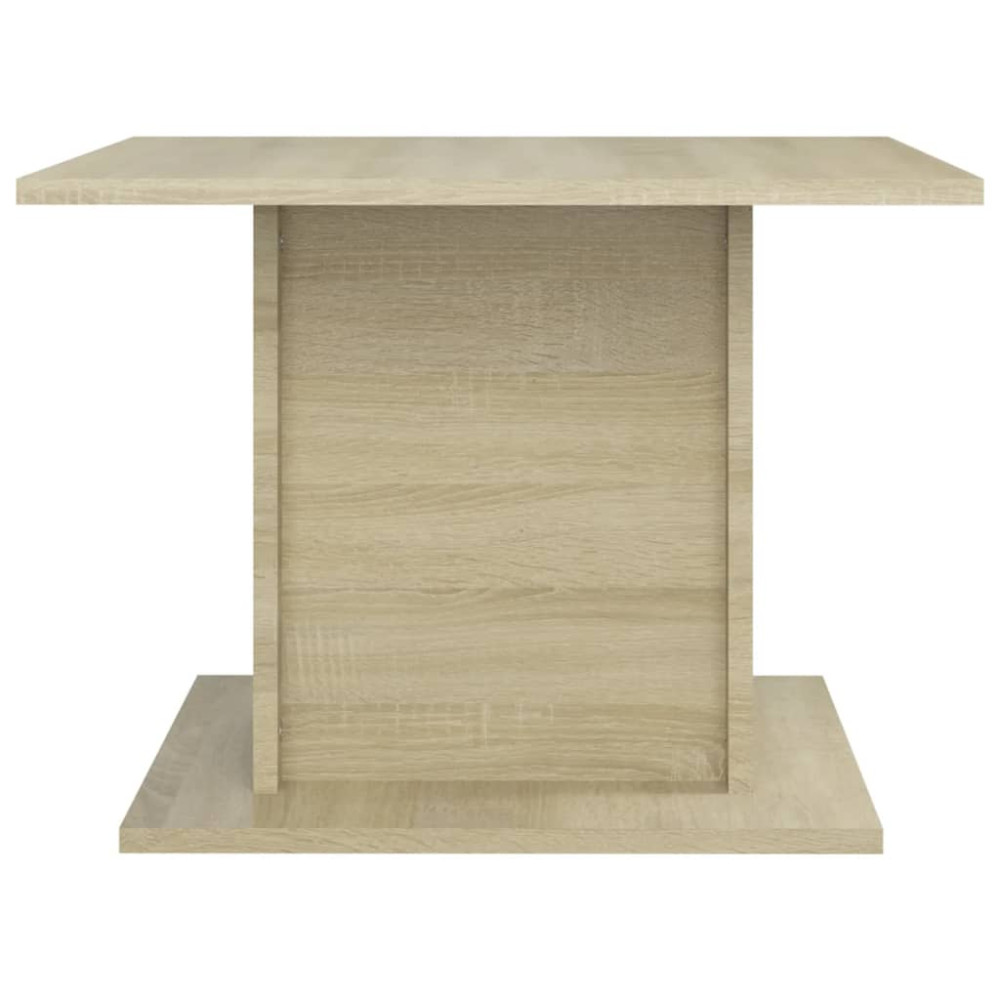 Produktbild för Soffbord sonoma-ek 55,5x55,5x40 cm konstruerat trä