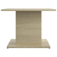 Produktbild för Soffbord sonoma-ek 55,5x55,5x40 cm konstruerat trä