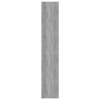 Produktbild för Bokhylla/Rumsavdelare betonggrå 60x30x166 cm konstruerat trä