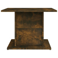 Produktbild för Soffbord rökfärgad ek 55,5x55,5x40 cm konstruerat trä