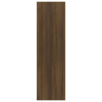 Produktbild för Bokhylla/Rumsavdelare brun ek 40x30x103 cm konstruerat trä