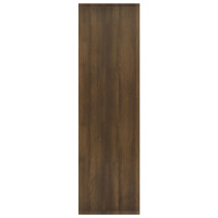 Miniatyr av produktbild för Bokhylla/Rumsavdelare brun ek 60x30x103 cm konstruerat trä