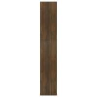 Produktbild för Bokhylla/Rumsavdelare brun ek 60x30x166 cm konstruerat trä