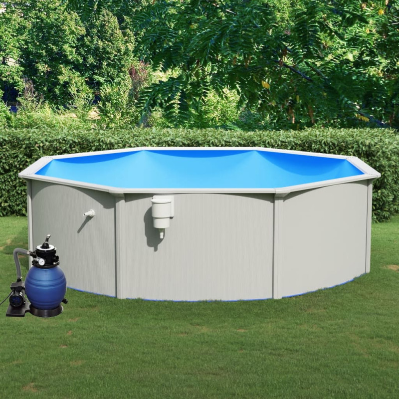 Produktbild för Pool med sandfilterpump 460x120 cm