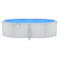 Miniatyr av produktbild för Pool med sandfilterpump 490x360x120 cm