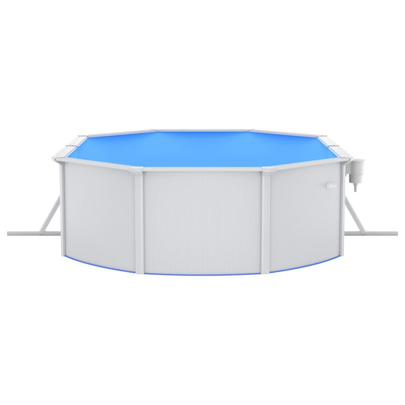Produktbild för Pool med sandfilterpump 490x360x120 cm