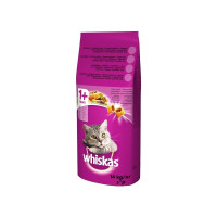 Produktbild för Whiskas tørfoder til voksne katte med oksekød
