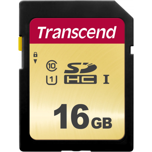 Transcend Transcend Gold 500S SD UHS-I U3, MLC (V30) R95/W60 16GB