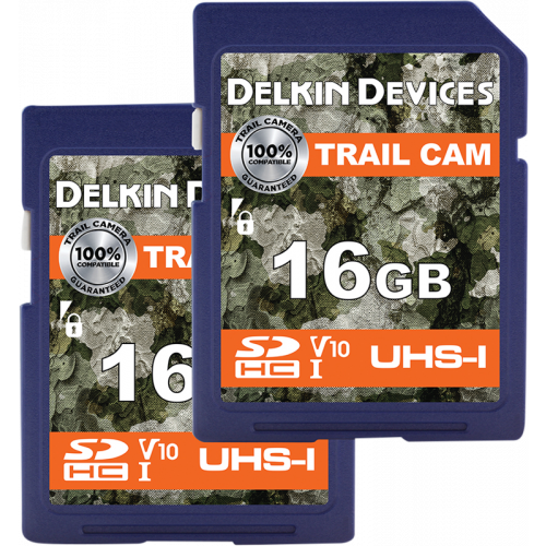 DELKIN Delkin SDHC Trail Cam R100/W30 (V10) 16GB (2PK)