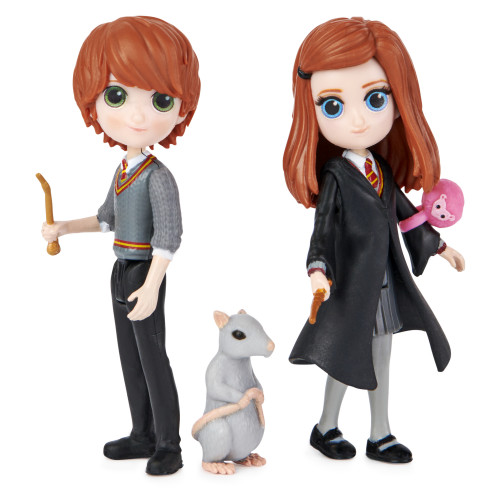 Spin Master Wizarding World Magical Minis Ron and Ginny Weasley Friendsh...