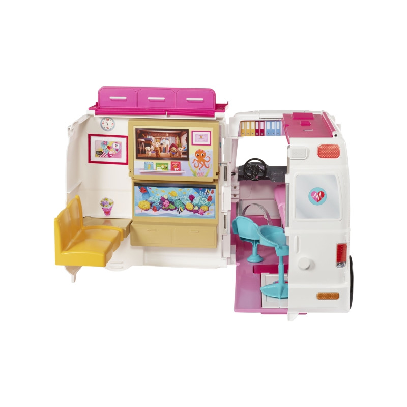 mattel barbie care clinic vehicle