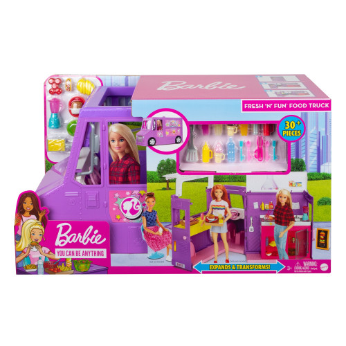 Barbie Barbie Fresh 'n' Fun Food Truck Playset