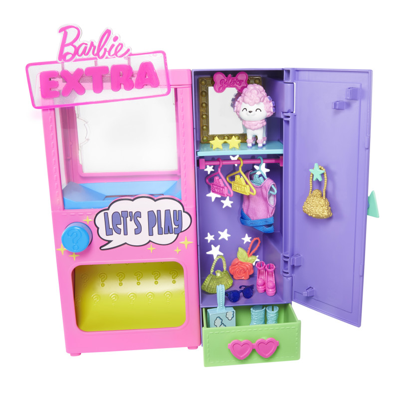 Produktbild för Barbie Extra Surprise Fashion Closet Playset