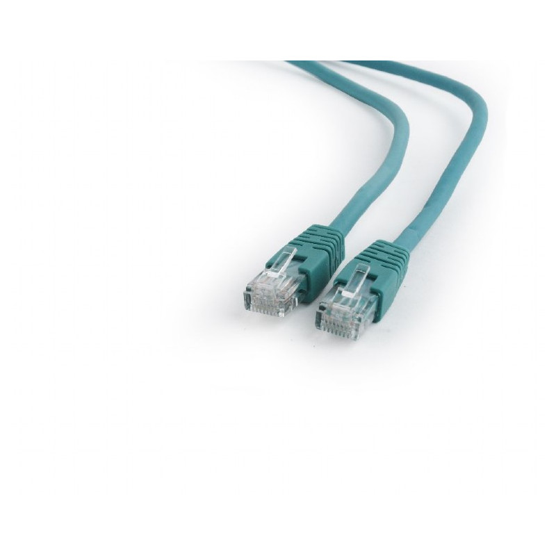 Produktbild för Gembird PP6U-0.25M/G nätverkskablar Grön 0,25 m Cat6 U/UTP (UTP)